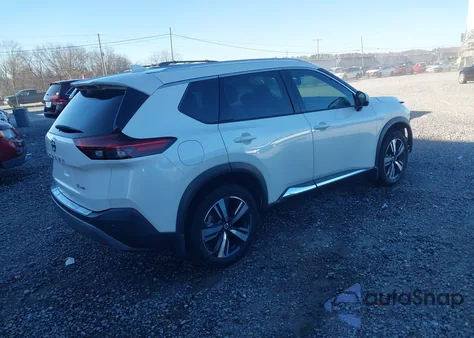 2021 Nissan Rogue Sl Intelligent Awd из США, поврежденный, VIN 5N1AT3CB9MC718396